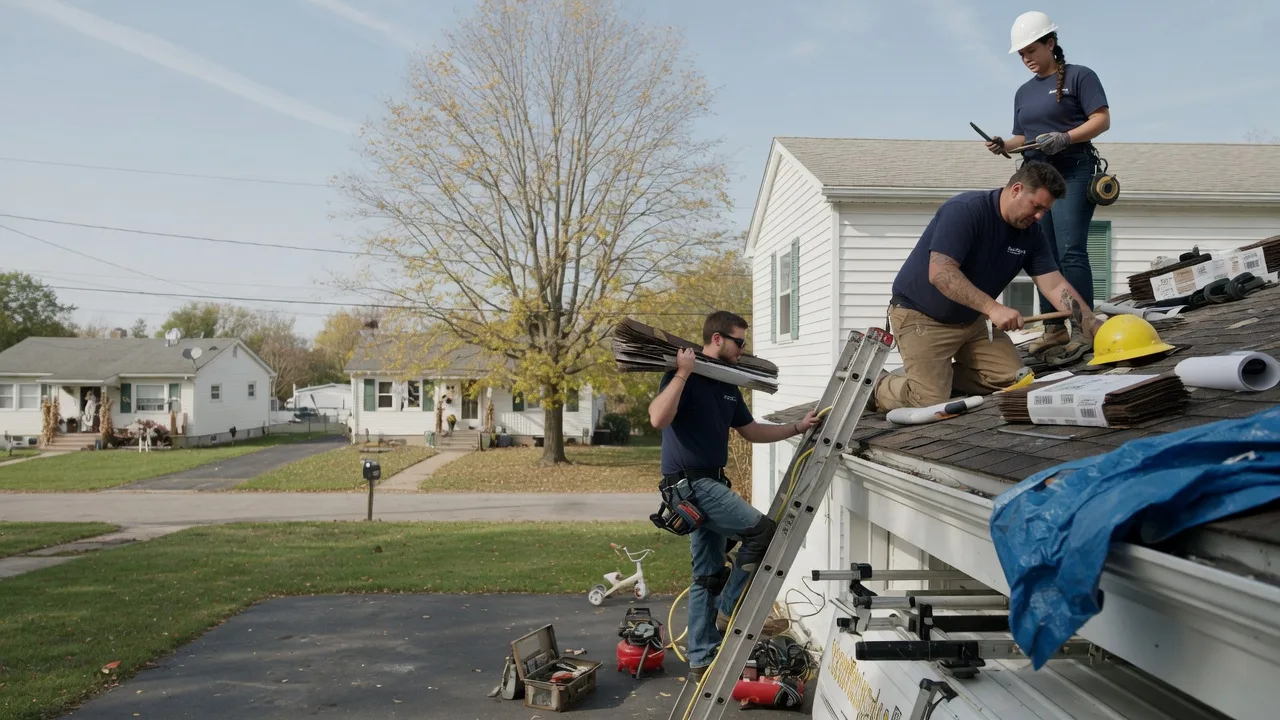 Local Roofing Contractors in Rothbury, MI near me